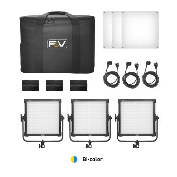 K4000S SE Bi-color 3 Light Kit