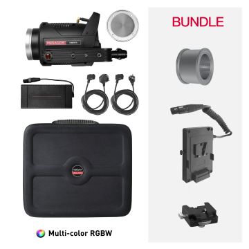 Vibesta Peragos Head 150C Battery Shooter Bundle